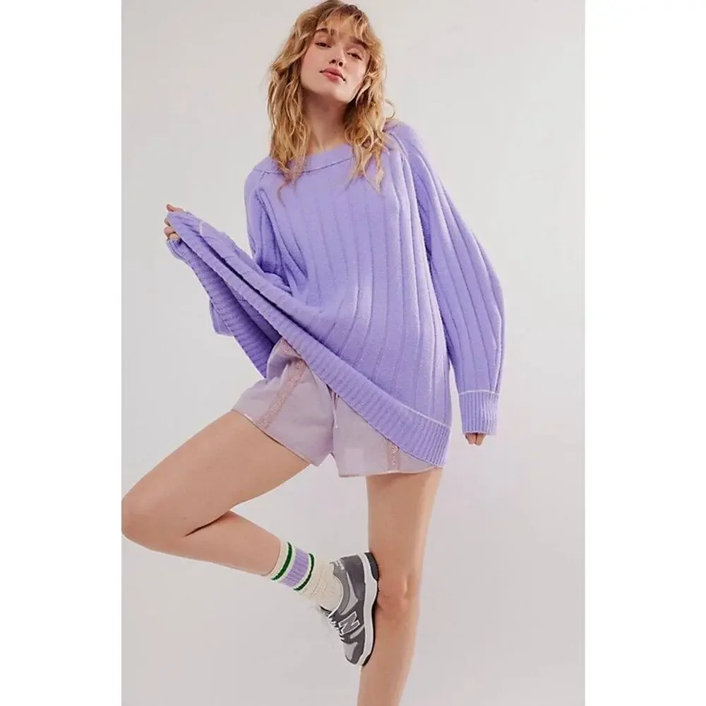 NWT❤️Free People Venus Tunic Sweater szM